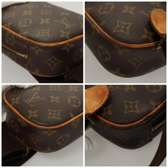 LOUIS VUITTON Monogram Pochette Gange Shoulder Bag M51870 LV Auth BD2223 - Picture 15 of 16